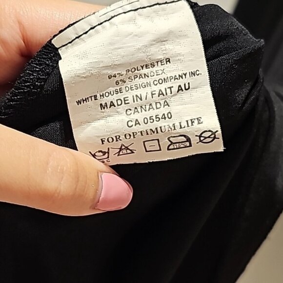 Sympli Black Stretch Dress 10 - Picture 8 of 8